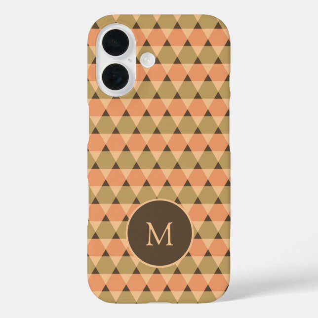 Triangles Pattern Case-Mate iPhone Case (Back)