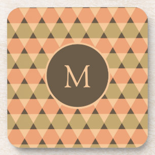 Triangles Pattern Coaster