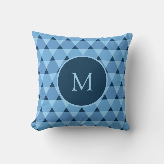 Triangles Pattern Cushion (Front)