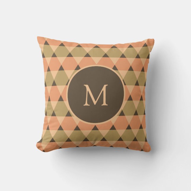 Triangles Pattern Cushion (Front)