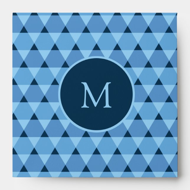 Triangles Pattern Envelope (Front)
