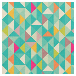 Triangles pattern fabric