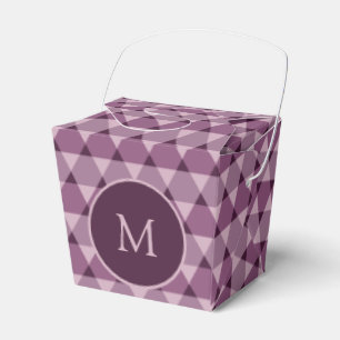 Triangles Pattern Favour Box