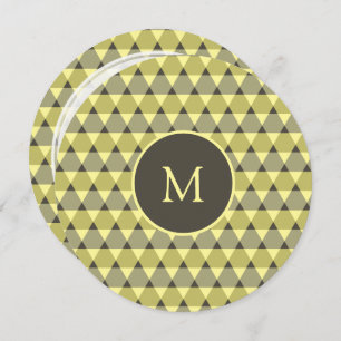 Triangles Pattern Invitation