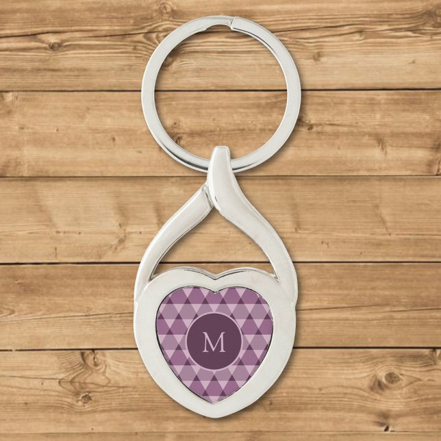 Triangles Pattern Key Ring (Creator Uploaded)