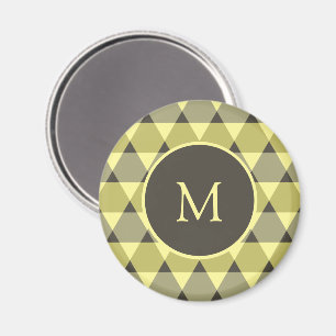 Triangles Pattern Magnet