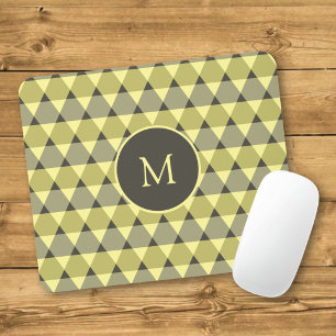 Triangles Pattern Mouse Pad