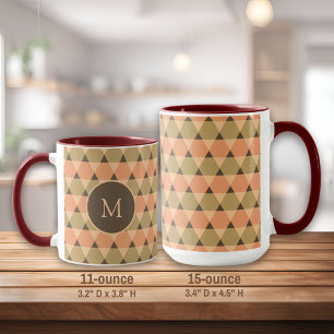 Triangles Pattern Mug