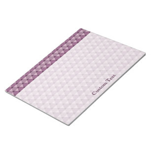 Triangles Pattern Notepad
