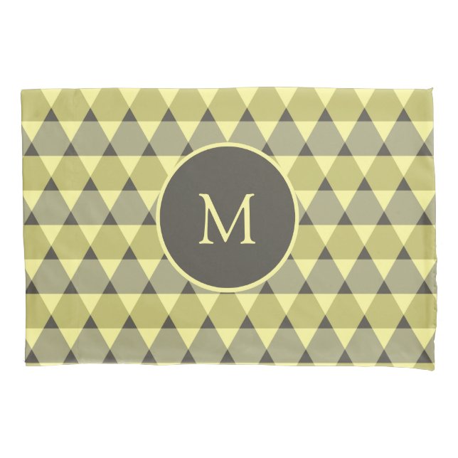 Triangles Pattern Pillowcase (Front)