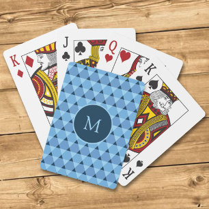 Triangles Pattern Playing Cards