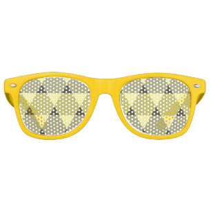 Triangles Pattern Retro Sunglasses