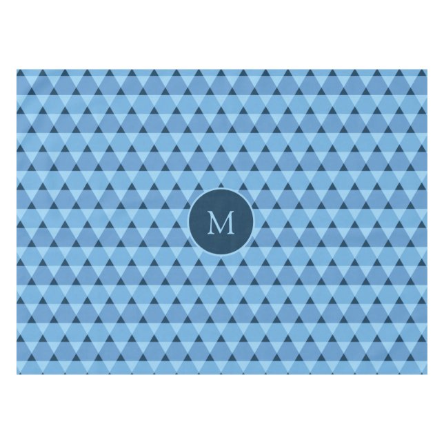 Triangles Pattern Tablecloth (Front (Horizontal))