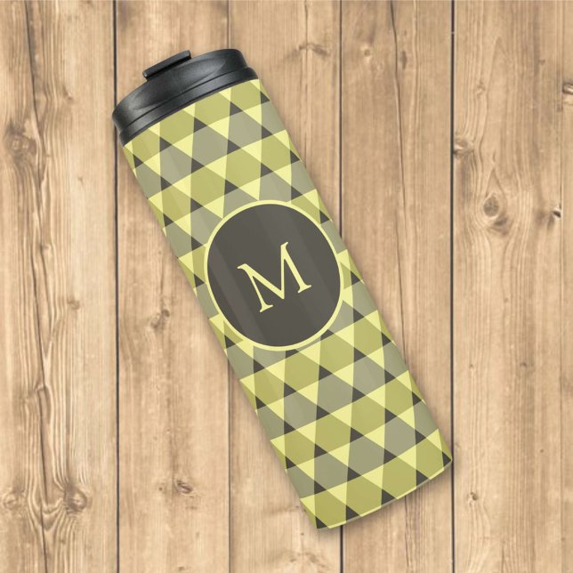 Triangles Pattern Thermal Tumbler (Creator Uploaded)