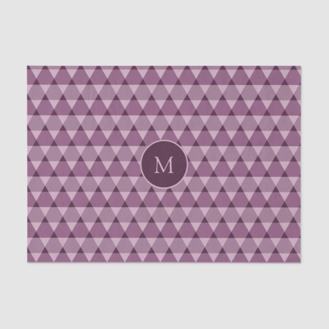 Triangles Pattern Tissue Paper (Front)