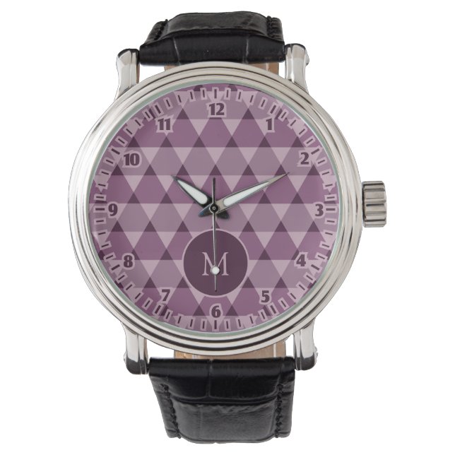 Triangles Pattern Watch (Front)