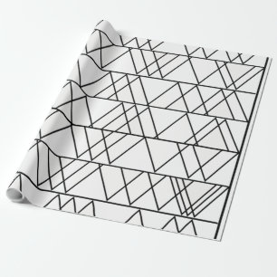Triangles  wrapping paper