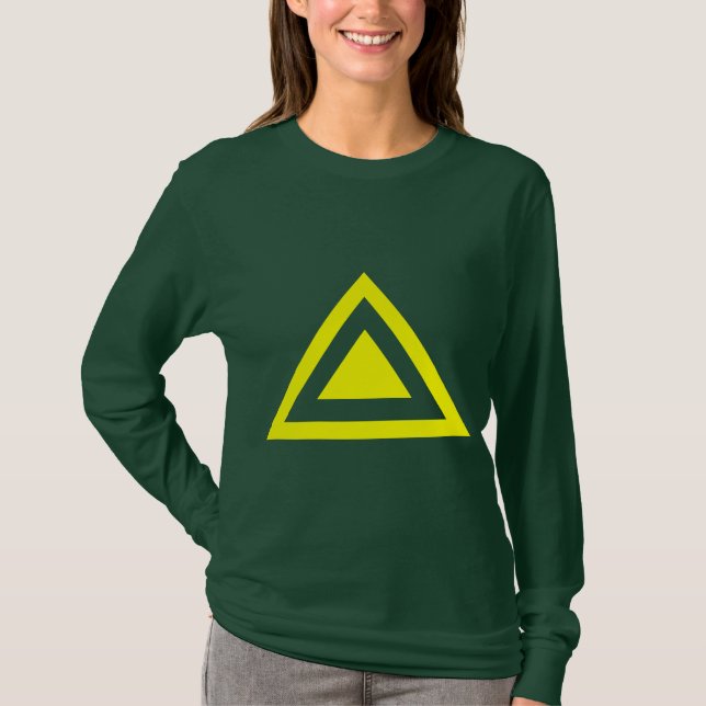Triangular Arrow 01 T-Shirt (Front)