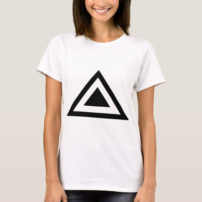 Triangular Arrow 01 T-Shirt (Front)
