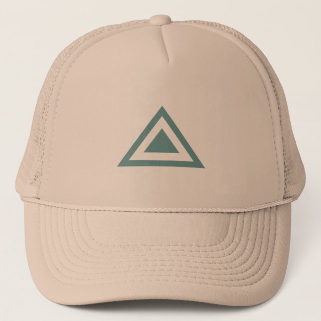 Triangular Arrow 01 Trucker Hat (Front)