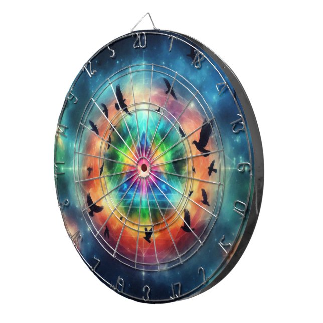 Triangular Cosmic Energy Dartboard (Front Right)