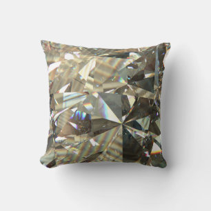 Triangular diamond shapes: layered texture. cushion