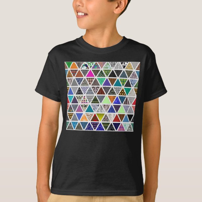 Triangular Textures 02 T-Shirt (Front)