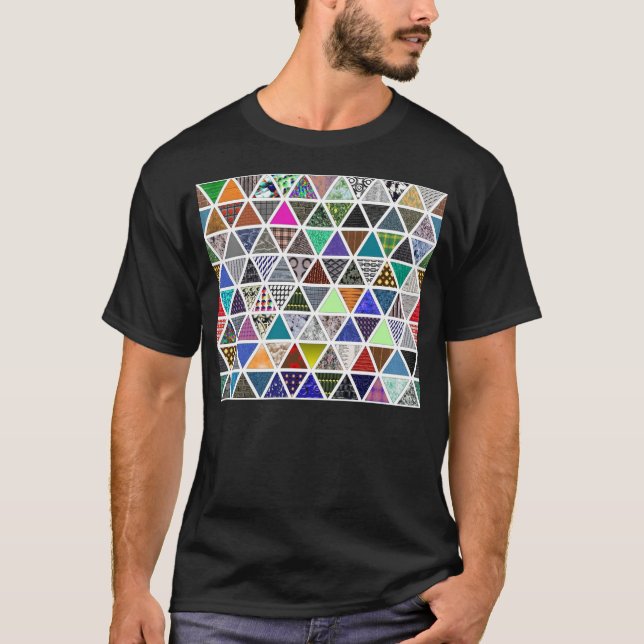 Triangular Textures 02 T-Shirt (Front)