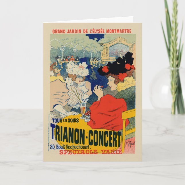 Trianon-Concert | Georges Meunier Card (Front)