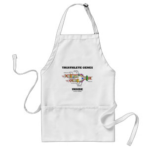 Triathlete Genes Inside (DNA Replication) Standard Apron