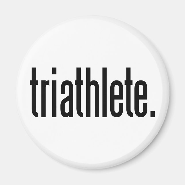 Triathlete. Magnet (Front)