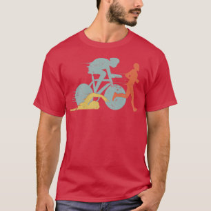Triathlete Triathlon Swimming Shirt Vintage Gift I
