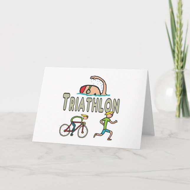 Triathlon Card (Front)