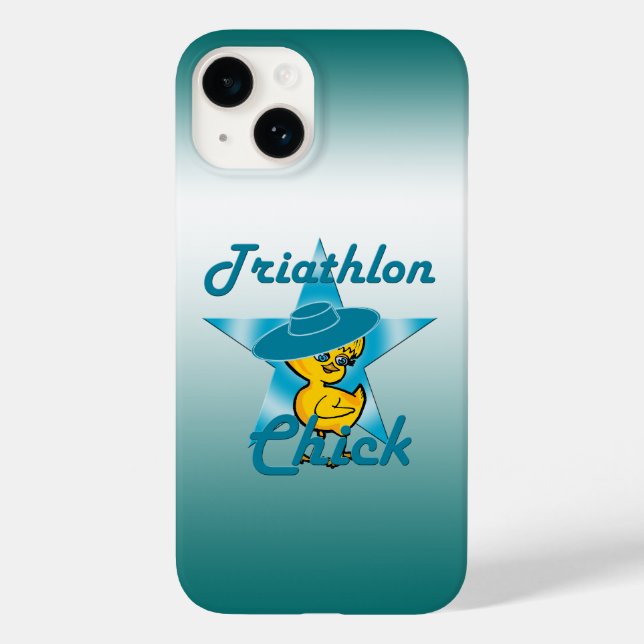 Triathlon Chick #7 Case-Mate iPhone Case (Back)