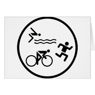 triathlon circle icon