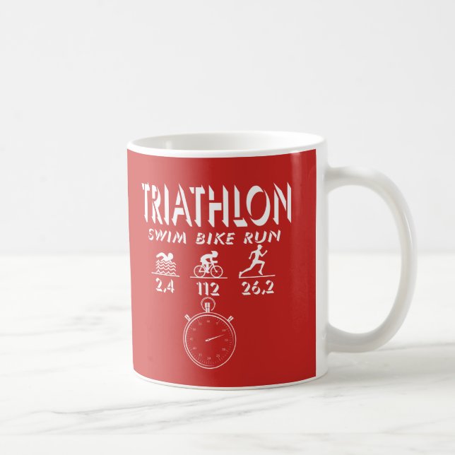 Triathlon Coffee Mug (Right)