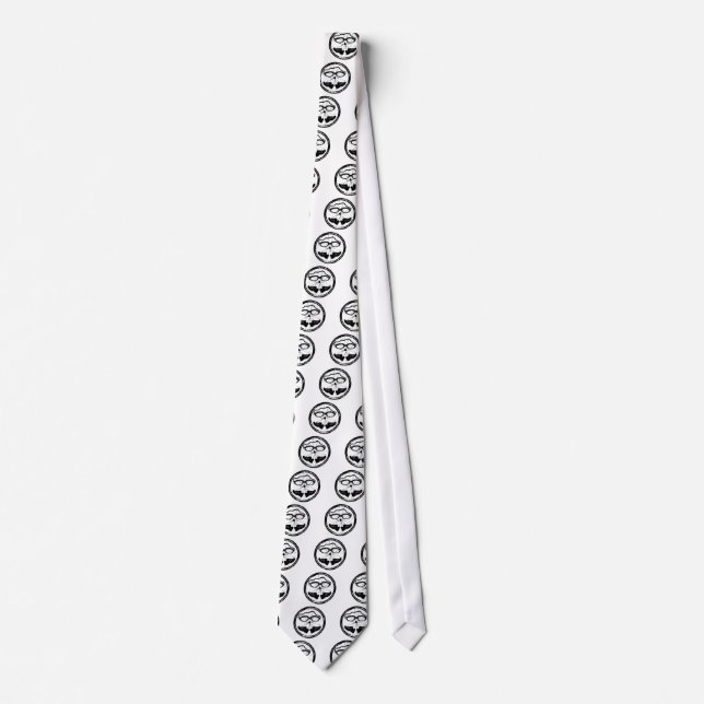 Triathlon cool artistic design tie (Front)