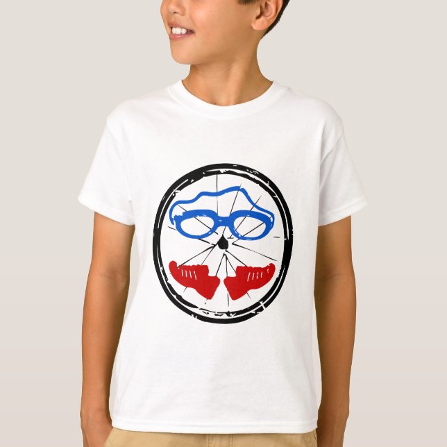 Triathlon cool artistic logo T-Shirt (Front)