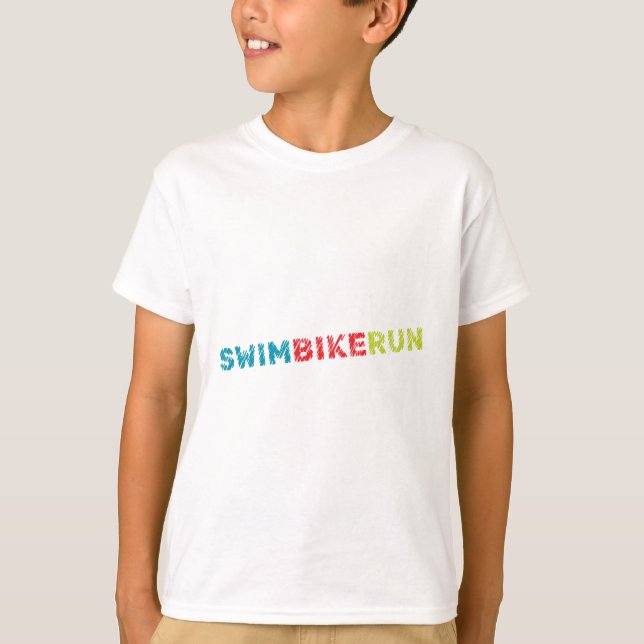Triathlon Cool Design T-Shirt (Front)