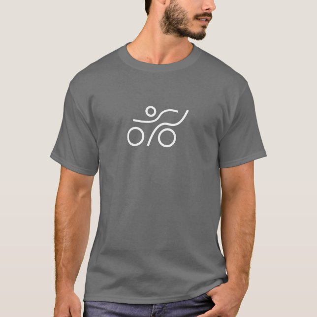 Triathlon cool design T-Shirt (Front)