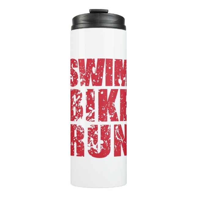 Triathlon cool design thermal tumbler (Front)