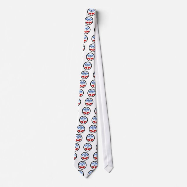 Triathlon cool design tie (Front)