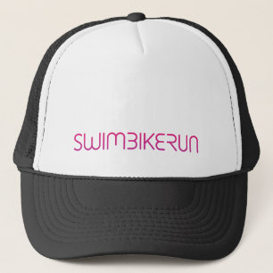 Triathlon cool logo for all sport lovers trucker hat
