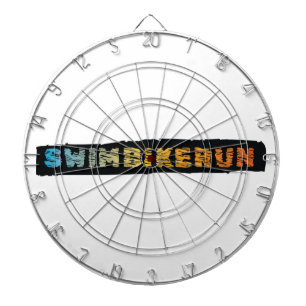 Triathlon design dartboard