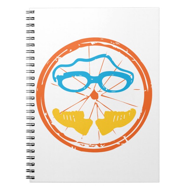 Triathlon design, on various consumer goods notebook (Front)