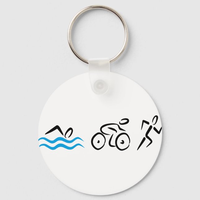 Triathlon Key Ring (Front)