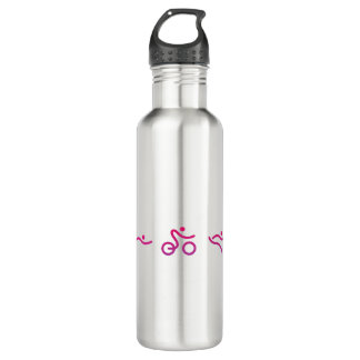 Triathlon logo 710 ml water bottle