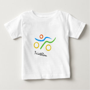 Triathlon logo baby T-Shirt