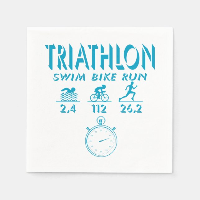 Triathlon Napkin (Front)