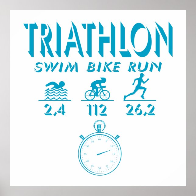 Triathlon Poster (Front)